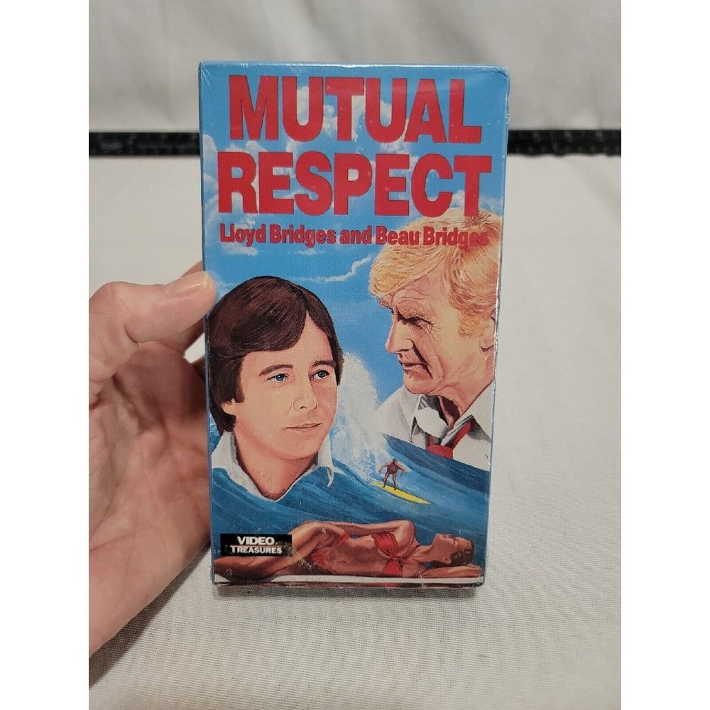 Mutual Respect VHS Tape Video Treasures Lloyd Bridges Beau Bridges OOP HTF